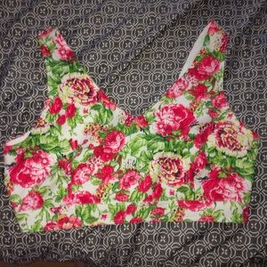 Floral Crop Top